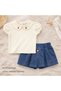 Cherry Detail Girls' Set - 4