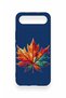 Tecno Spark Slim Compatible Colorful Leaf Patterned Silicone Case - 2