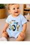 Baby Boy Handsome Boy Printed Cotton Fabric Short Sleeve Shorts Summer Set - 3