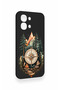 Oppo A6 Pro Compatible Compass Forest Pattern Silicone Case - 3