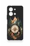 Vivo Y36 Compatible Compass Forest Pattern Silicone Case - 2