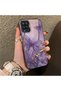 Samsung Galaxy M12 Compatible Silicone Edge Hard Back Case Couple Phone Case Butterfly Pattern - 3