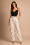 Women's 95% Cotton & Stretch Lace Embroidered Basic Strap Tank Top - 3