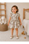 Double Layer Organic Muslin Baby Dress