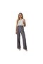 Women's High Rise Straight Leg Trousers – Timeless Elegance, Grey
