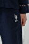 Boy's Pajama Set Embroidered Navy Blue Long Sleeve Pajama Set Us2643-C-V1 - 5