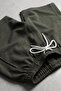 Khaki Textured Fabric Comfortable Fit Drawstring Waist Men's Shorts Daily Basic Regular Fit Pockets Normal Waist Flexible Bermuda Slim Soft Touch - 7