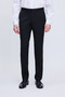 Black Slim Fit Mono Collar 6 Dr Suit - 3