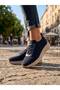 156K Men's Genuine Leather Mesh Casual Shoes