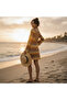 Women's Beachwear Patterned Backless Dress Bb2648 - 3