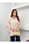 Women's Hidden Button Oversize Long Shirt - 5