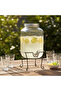 8-Litre Glass Beverage Dispenser with Stand & Tap - 2