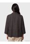 Lcw Vision Brown Lace-Up Waist Linen Blend Women's Shirt - 4