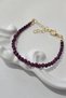 Certified 3 mm Ruby Natural Stone Bracelet - 4