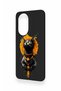 Honor 200 5g Compatible Egyptian Cat God Pattern Silicone Case - 4