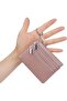 Genuine Leather Purse for Women with Keyring - 7