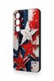 Samsung S25 Compatible Star Flag Patterned Silicone Case - 3