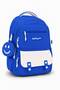 4-Piece Satin Fabric Waterproof Primary School Bag Set with Lunch Bag, Pen Holder and Accessory Bag - 2