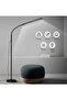 Floor Lamp Convertible Table Desk Light, Stepless Dimming & Color Adjustable, Black - 2