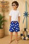 New Season Patterned Quick-Dry Boys' Shorts Swimwear - Children's Sea-Pool Shorts - 3