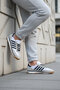 Ice-White Memory Sole Men's Sports Shoes 2377 m - 2