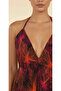 Bolivia Women's Halter Neck Backless Modal Maxi Dress - 3
