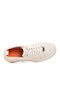 Cream Genuine Leather Memory Sole Men's Casual Shoes - 4