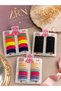 Buckle Set Towel Seamless Black and Colorful – 20-Piece Rubber Buckle Set – Casual and Stylish Hair Accessory - 2