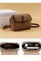 Women's PU Leather Shoulder Bag, Ladies Waterproof and Wear-resistant Crossbody Bag Sling Bag Side Bag Carry Bag, Korean Style Small Bag Satchel Bag Beach Bag Phone Bag for Girls/College Stude - 2