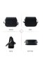 Women's Simple and Fashionable Shoulder Bag, Ladies PU Leather Crossbody Bag Sling Bag Side Bag Carry Bag - 6