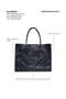 Miroshnikov Women’s Large Shopper Bag for Office & Work, Glossy PU Shoulder Tote, Memory Crinkle Effect, Spacious Lightweight Handbag, No Fastener, 40×31×12 cm - 5