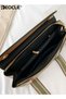 Women's Crossbody Bags Shoulder Bags Handbag with Adjustable Wide Strap Trendy Design Purse Versatile Small Square Bag Canvas Bag - 4