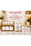 Porcelain Spice and Oil Container Set with Bamboo Stand, 14-Piece Kitchen Set, Oil Container Set with Stand, 3-Piece Jar Set, Spice Container Set with Stand, Dowry Set