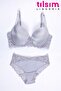 C Cap Micro Padded Bra Set