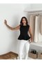 Women's Sleeveless Blouse – Stylish Peplum Top Blouse with Waist Fit