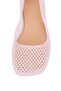 Ducie London Frosted Pink Blunt-Toe Sandals - 2