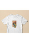 Octopus Tongue Regular Unisex White T-Shirt - 3