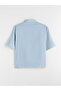Nevavm Loose Fit Striped Men's Shirt with Difference - 6