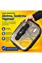 304 Stainless Steel Lunch Box 2400 ml Thermal Carrying Bag 5 Compartments Leakproof Food Container Including Fork and Spoon Black - 2