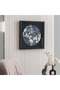 Skia Glass & Pp Chrome Shadow Boxes Wall Art - 60X60X50Cm Abstract Wall Decor - 4
