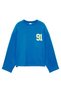 91 baskılı relaxed sweatshirt - 3