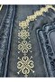 Dowry 6 Piece Floral Embroidered Etamine Prayer Rug Set Bundle Set - 4