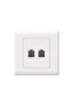 - Milano Dual Data Outlet Cat6 Mpw
