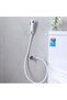 Phantom Shattaf Set With Matte Color, Acrylic Shattaf for Toilets, Bathroom, Lavatory White - 2