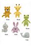 Mini Amigurumi Hobby Set 6 Model Recipes – Yarn, Fiber, Crochet, Accessories – Toy Making Set Blue Package - 3