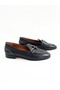 Women's Genuine Leather Ballerinas Black - 2