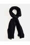 Girls Black Embellished Scarf - 2
