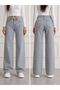 Gray Denim Pants