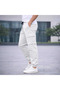 Men's Stone Lycra Cargo Pants with Elastic Waist and Cuffs - 4
