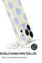 iPhone 17 Pro Max / 18 Pro Max Blue Polka Dot Protect Slim Glossy Full Cover Print Camera Protected Phone Case - 2